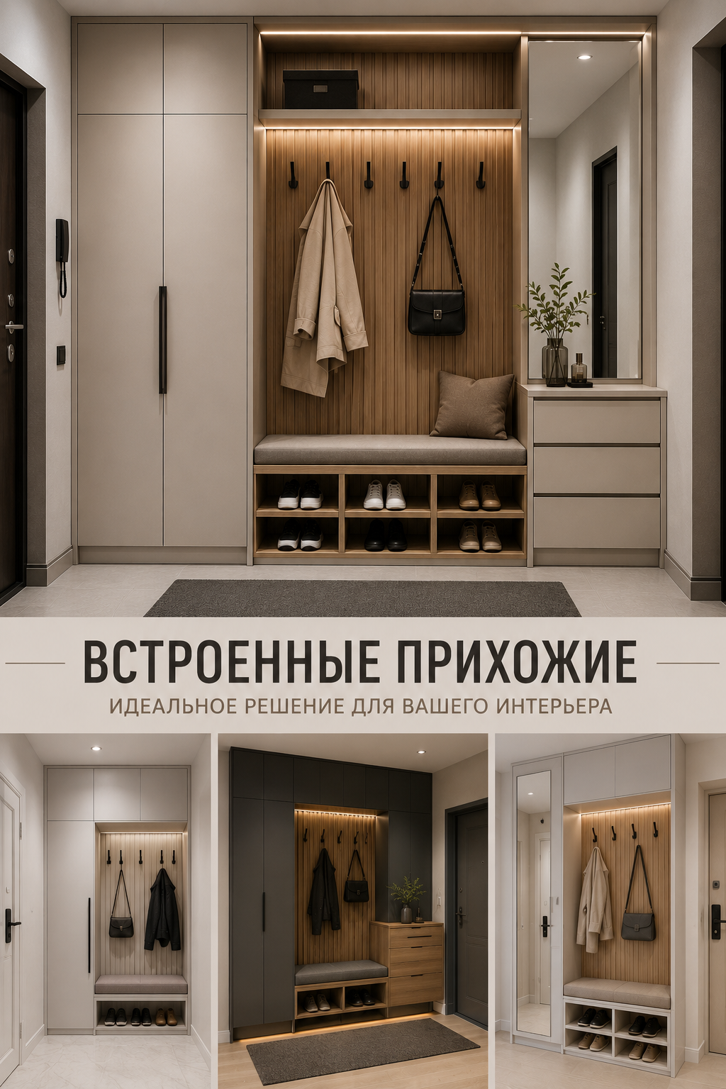 Встроенные прихожие